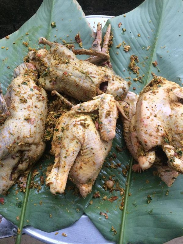 vịt trời hấp lá dong