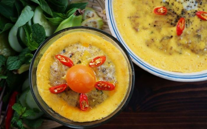 Mắm cá cơm chưng thịt